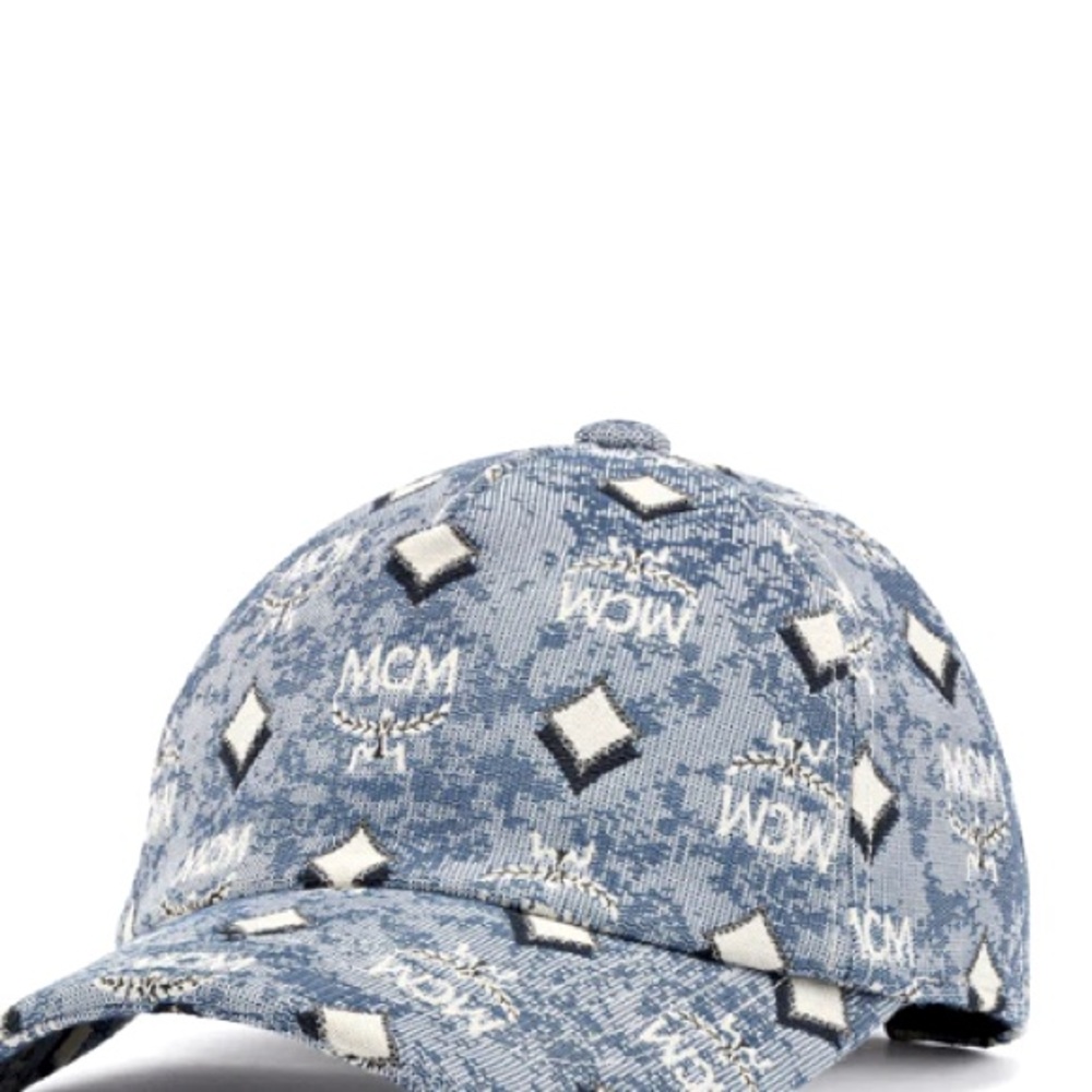 MCM Denim Baseball Cap